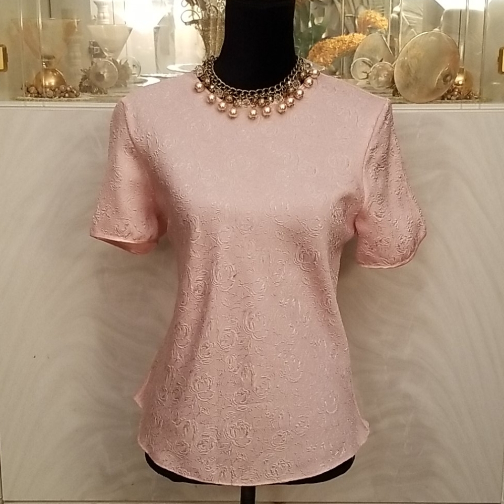 Escapades Soft Pink Floral Top